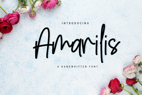 Amarilis: The Handwritten Font for Modern Brands