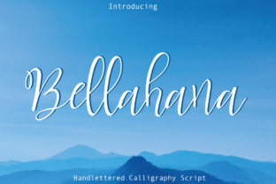 Bellahana: A Playful Script Font for Web Design