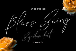 Blanc Seing: A Handwritten Typeface for Modern Branding