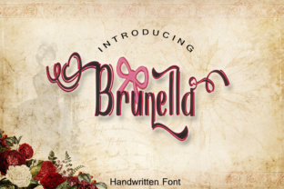 Brunella: A Handwritten Typeface for Strong Branding