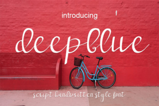 Deepblue: A Handwritten Font for Strong Brand Identity
