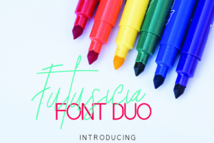 Futusicia Duo: A Handwritten Font for Makers