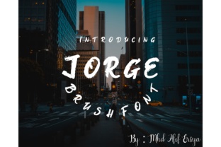 Jorge Typeface: Authentic Script for Brand Identity