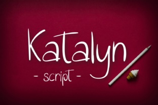 Katalyn: A Script Typeface for Editorial Elegance