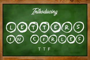 Letters in Circles: A Playful Display Font for Web Design