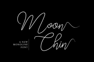 Moon Chin Font: Elegant Script for Editorial Design