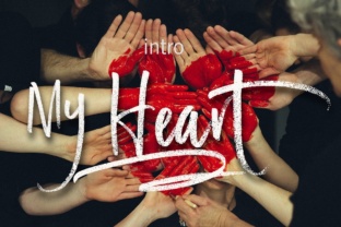 My Heart Trio: A Handwritten Typeface for Branding