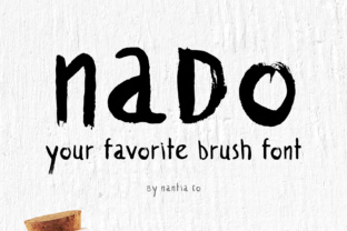 Nado: A Handwritten Font for Editorial Warmth