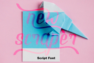 New Scraper: A Feminine Script Font for Editorial Design