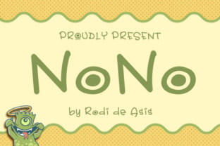 NoNo Font: Playful Branding for Small Business