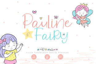 Pauline Fairy Typeface for Web Design