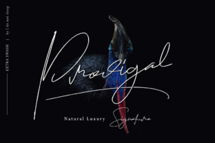 Prodigal: A Handwritten Font for Branding