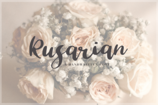 Rusarian: A Handmade Script Font for Polished Branding