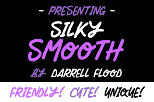 Silky Smooth: A Handwritten Font for Branding