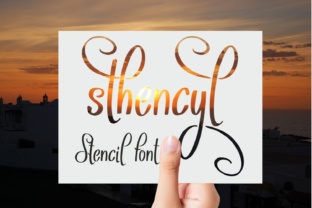 Sthencyl: A Handwritten Font for Bold Campaigns