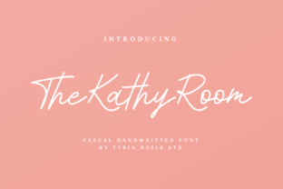 The Kathy Room Font for Editorial Design