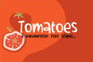 Tomatoes Font: A Handwritten Typeface for Branding